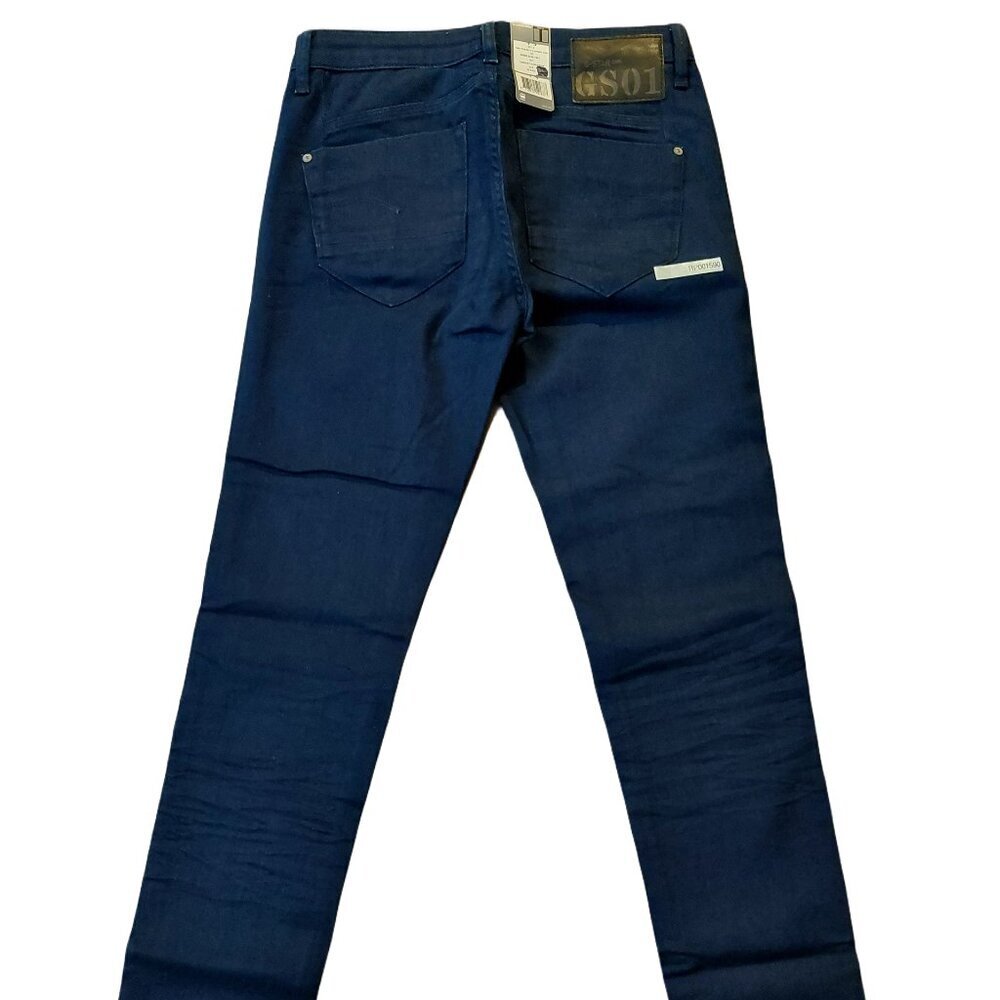 Retro Vintage G-Star GS01 New Radar H.W. Skinny Blue Denim Jeans Sz 27 NWT - Picture 5 of 8